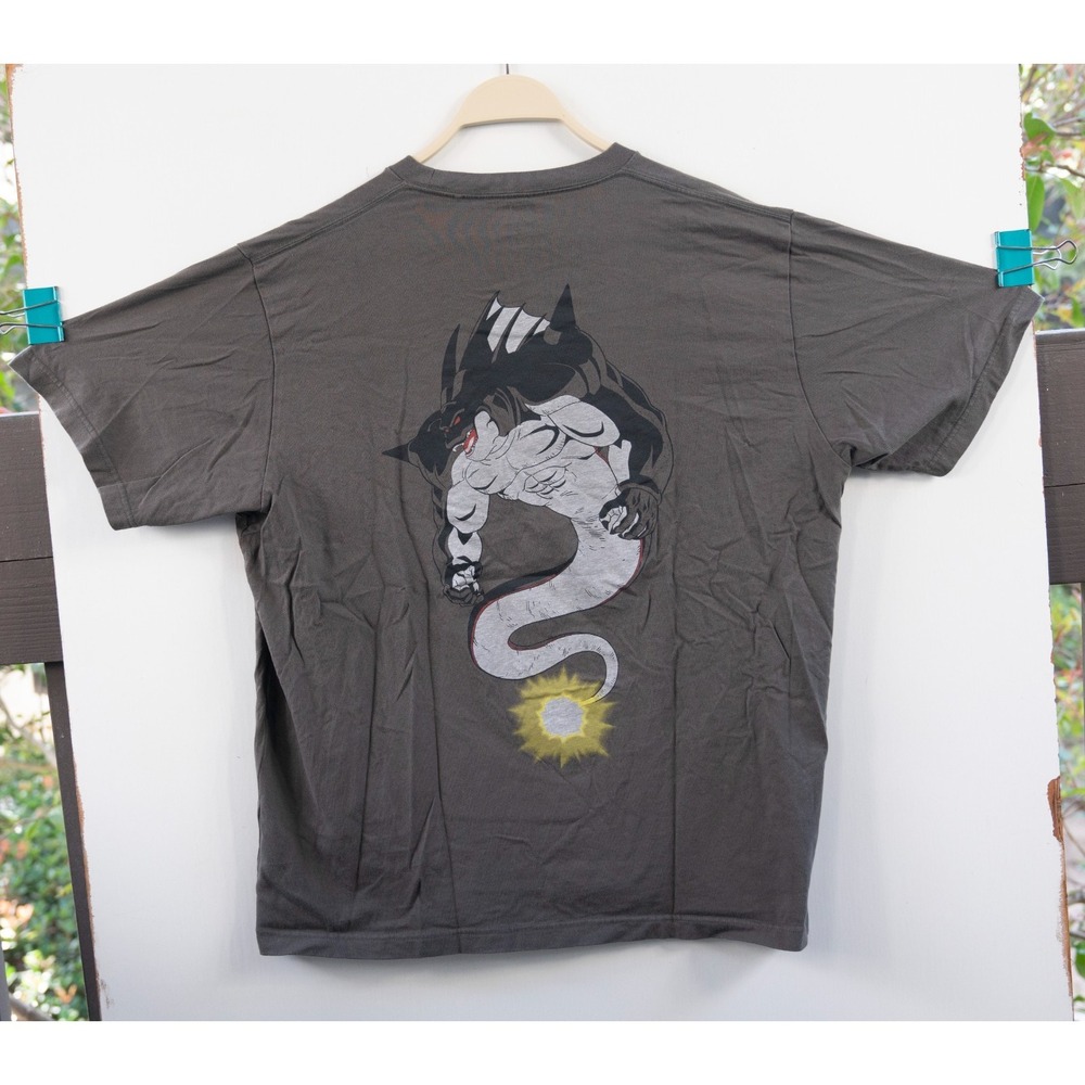 Uniqlo UT Dragon Ball Z Shenron Graphic T-Shirt Olive Green Anime Goku Size XL